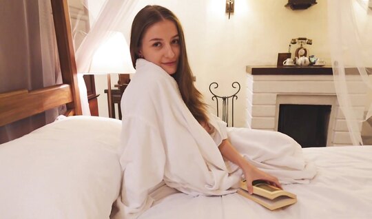 Секс в гостинице по случаю служебного романа в командировке Секс в гостинице по случаю служебного романа в командировке